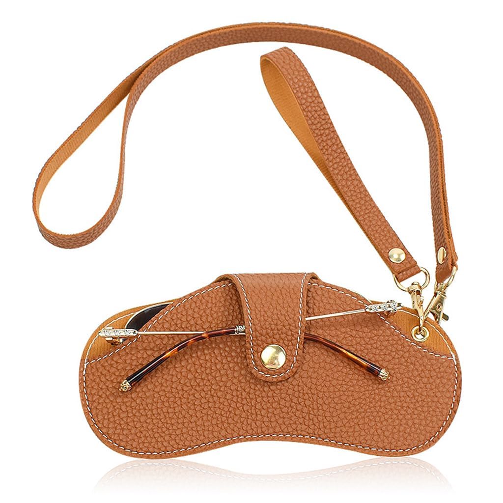 PALAY Soft Leather Sunglasses Organizer Box Fashion Women Sunglasses Organizer Case with Wrist Strap & Shoulder Belt Portable Glasses Pouch Outdoor Carrying Bags for Sunglasses Eyeglass Bag PALAY Soft Leather Sunglasses Organizer Box Fashion Women Sunglasses Organizer Case with Wrist Strap & Shoulder Belt Portable Glasses Pouch Outdoor Carrying Bags for Sunglasses Eyeglass Bag